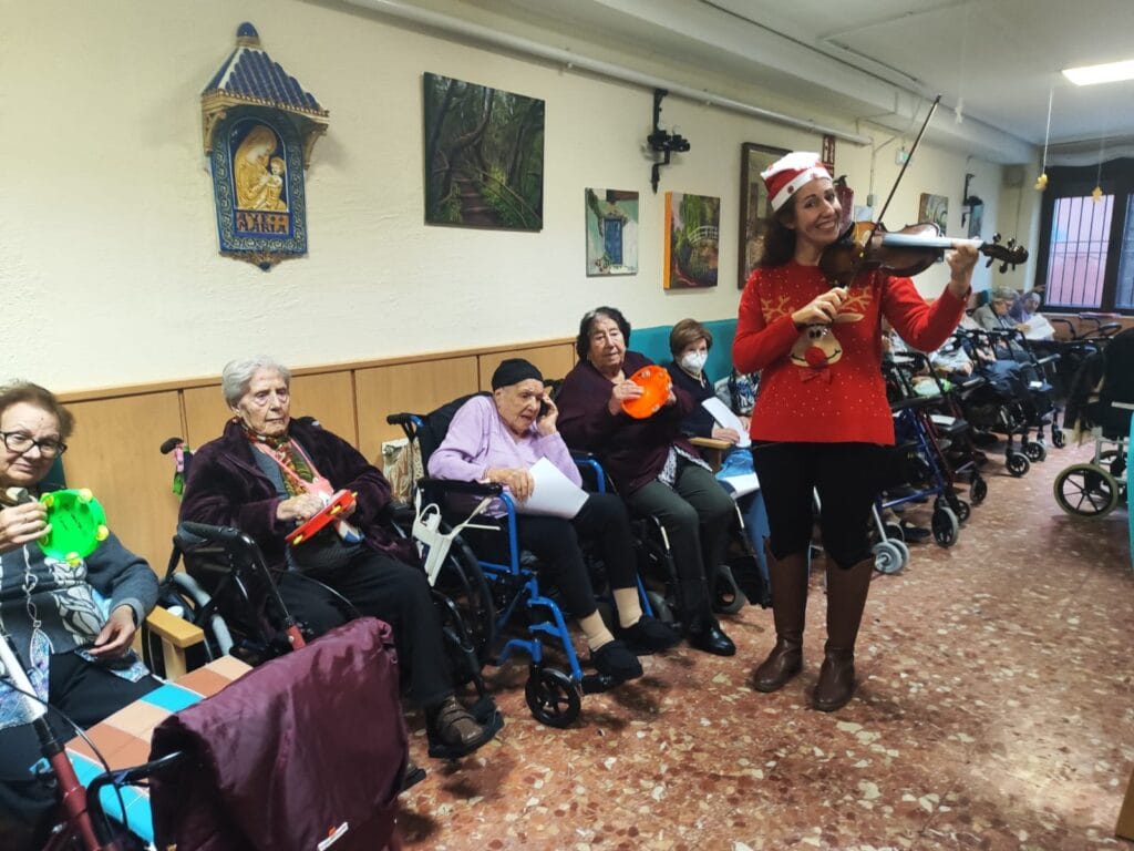 Navidad en la Residencia San Miguel de Arévalo