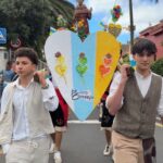 Paseo romero del Buen Consejo La Laguna en el Día de Canarias