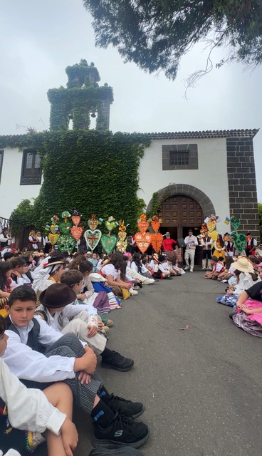 Paseo romero del Buen Consejo La Laguna en el Día de Canarias